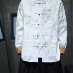Men's Modern Hanfu Chinese Style Autumn/Winter Jacquard Long Sleeve Jacket – New Tang Suit with Stand Collar and Metal Buttons - Image 5